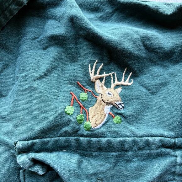 Beautiful Vintage Distressed IDEAL Embroidered Shirt - Picture 4 of 6